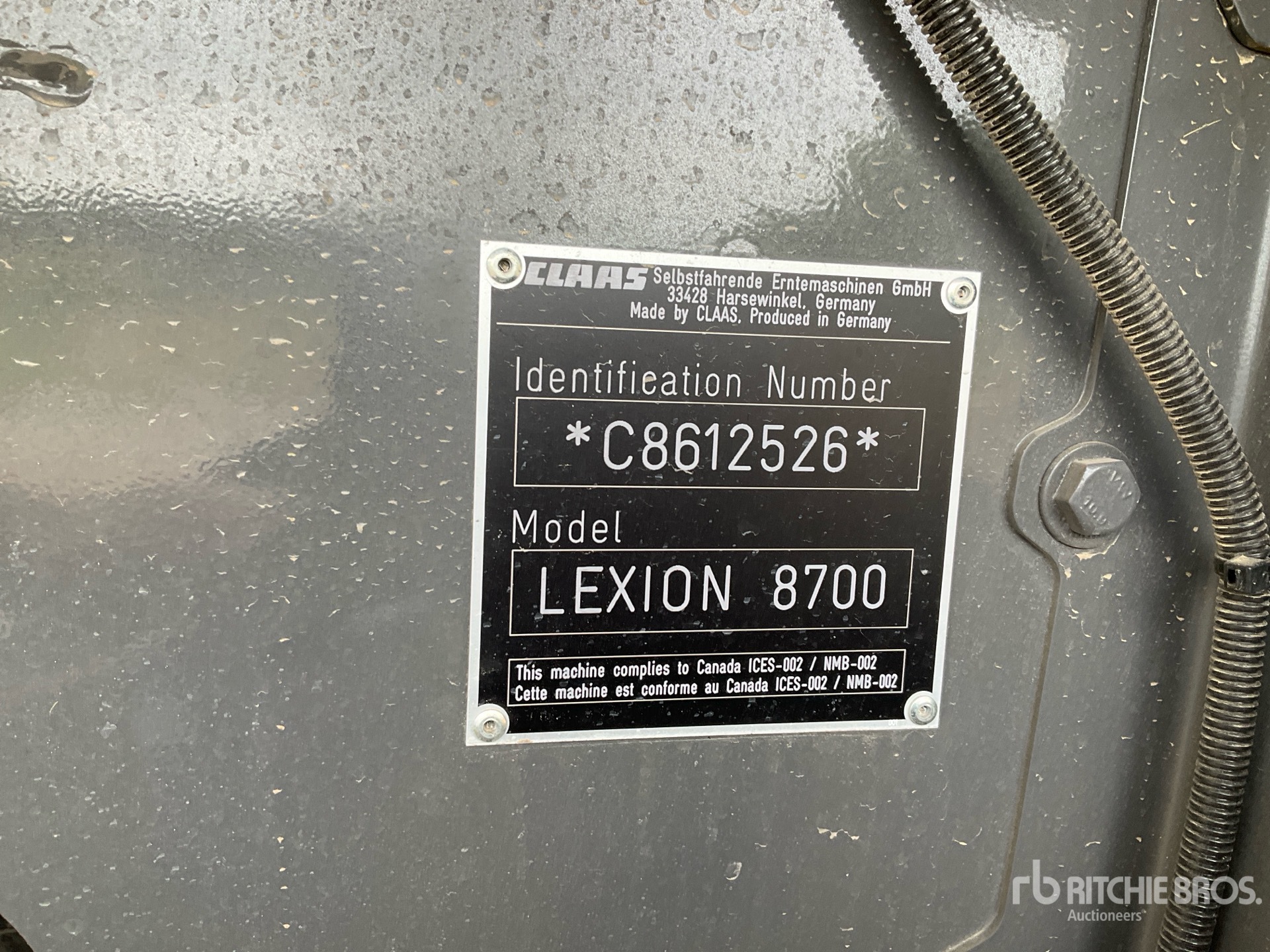 2026 Claas LEXION 8700