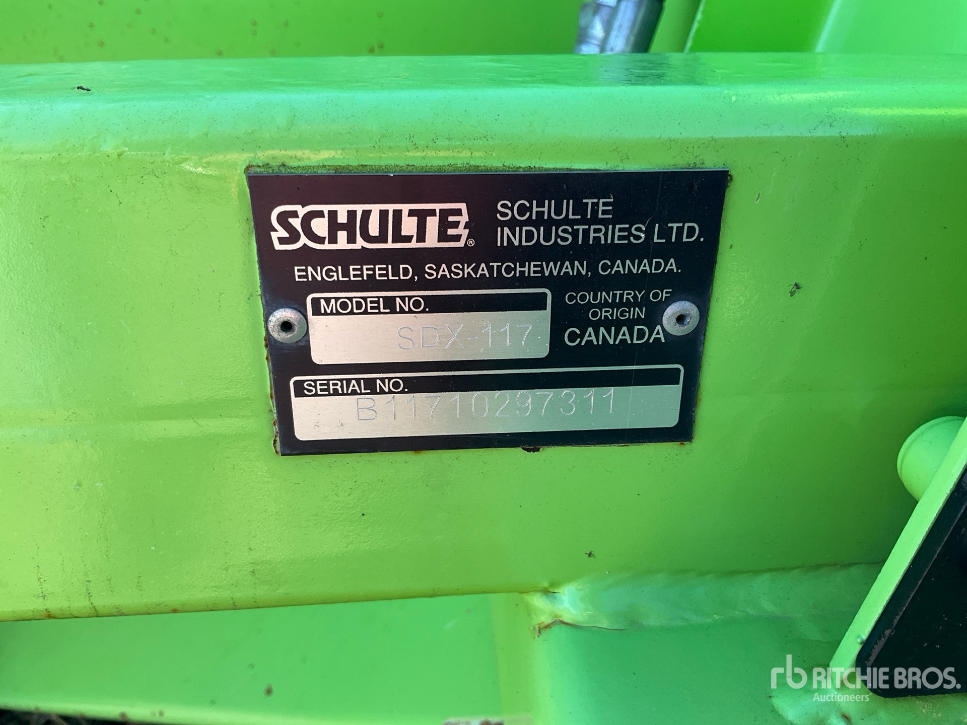 2013 Schulte SDX117
