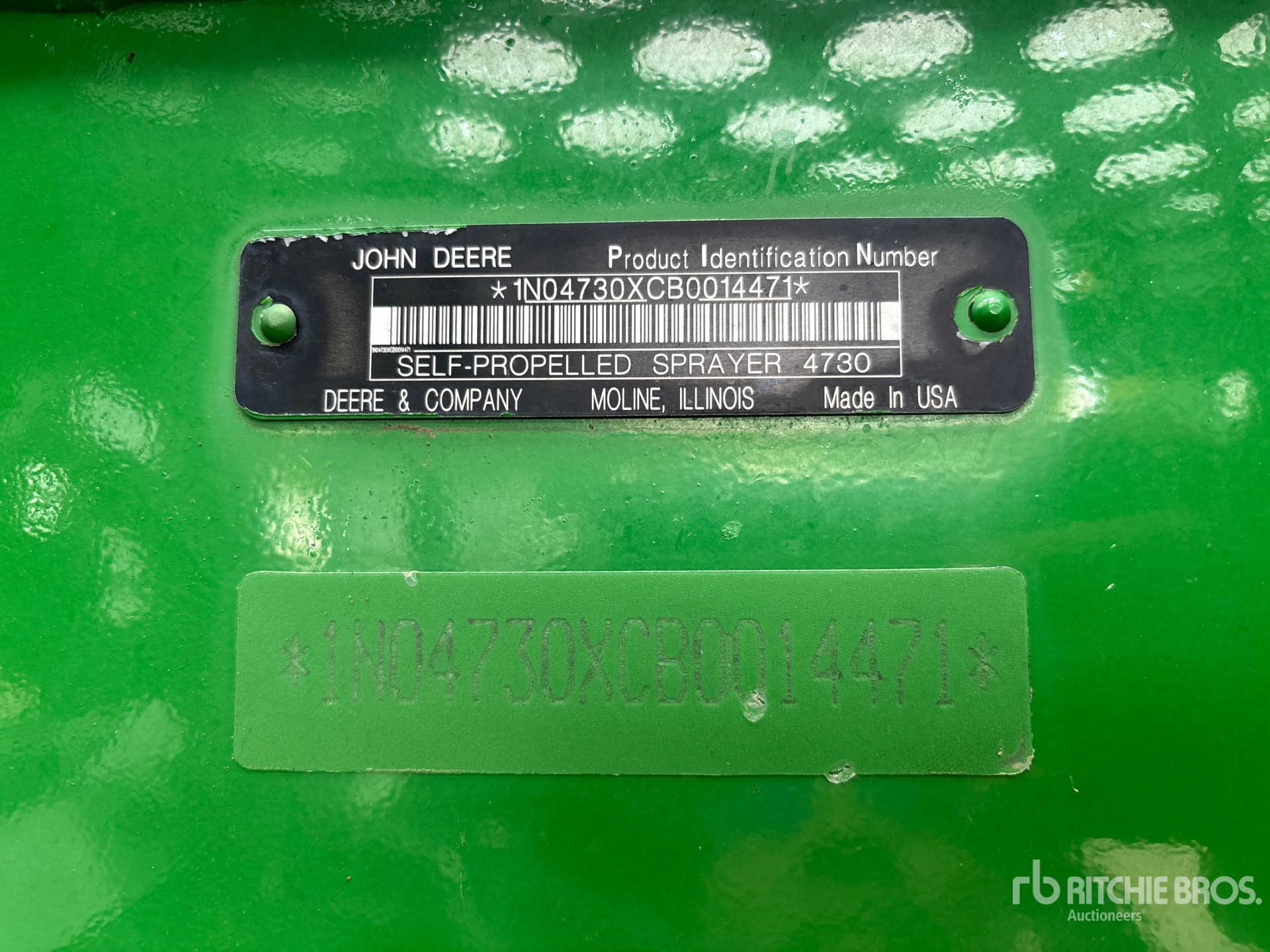 2011 John Deere 4730