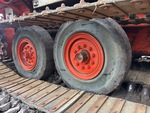 Undercarriage with Left Track Rollers