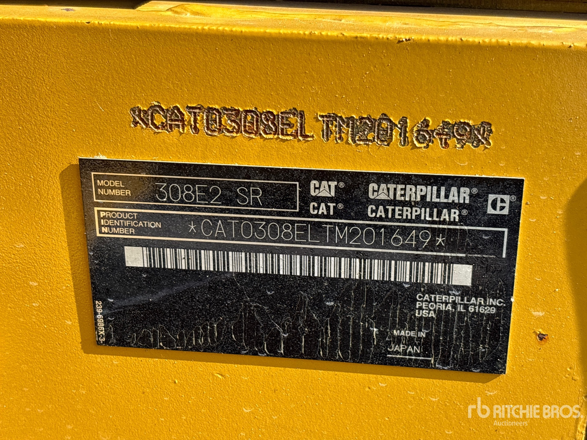 2016 Caterpillar 308E2 SR