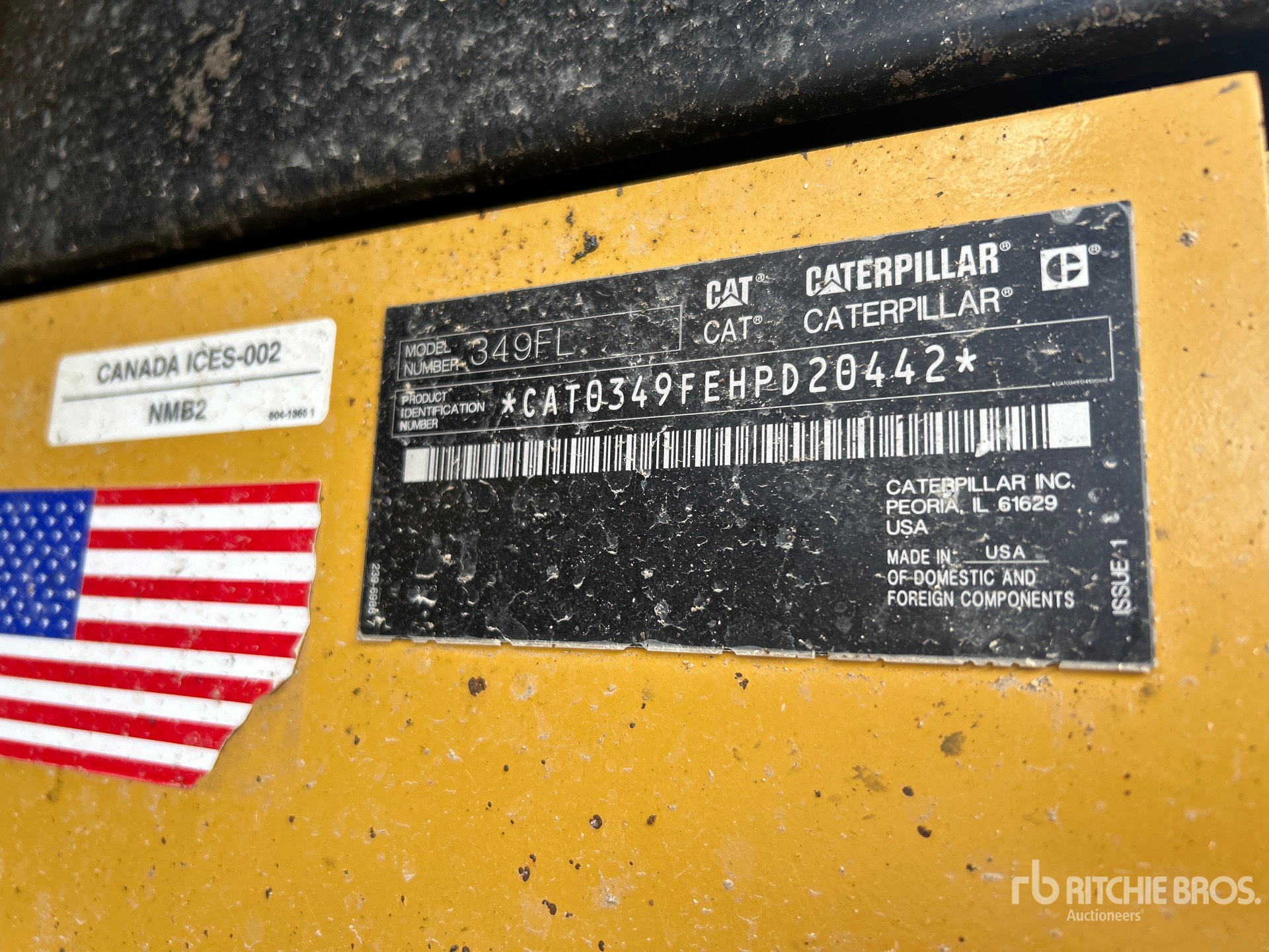 Photo of a 2019 Caterpillar 349F