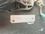 General Appearance with Frame Stamp Serial Number/VIN Photo