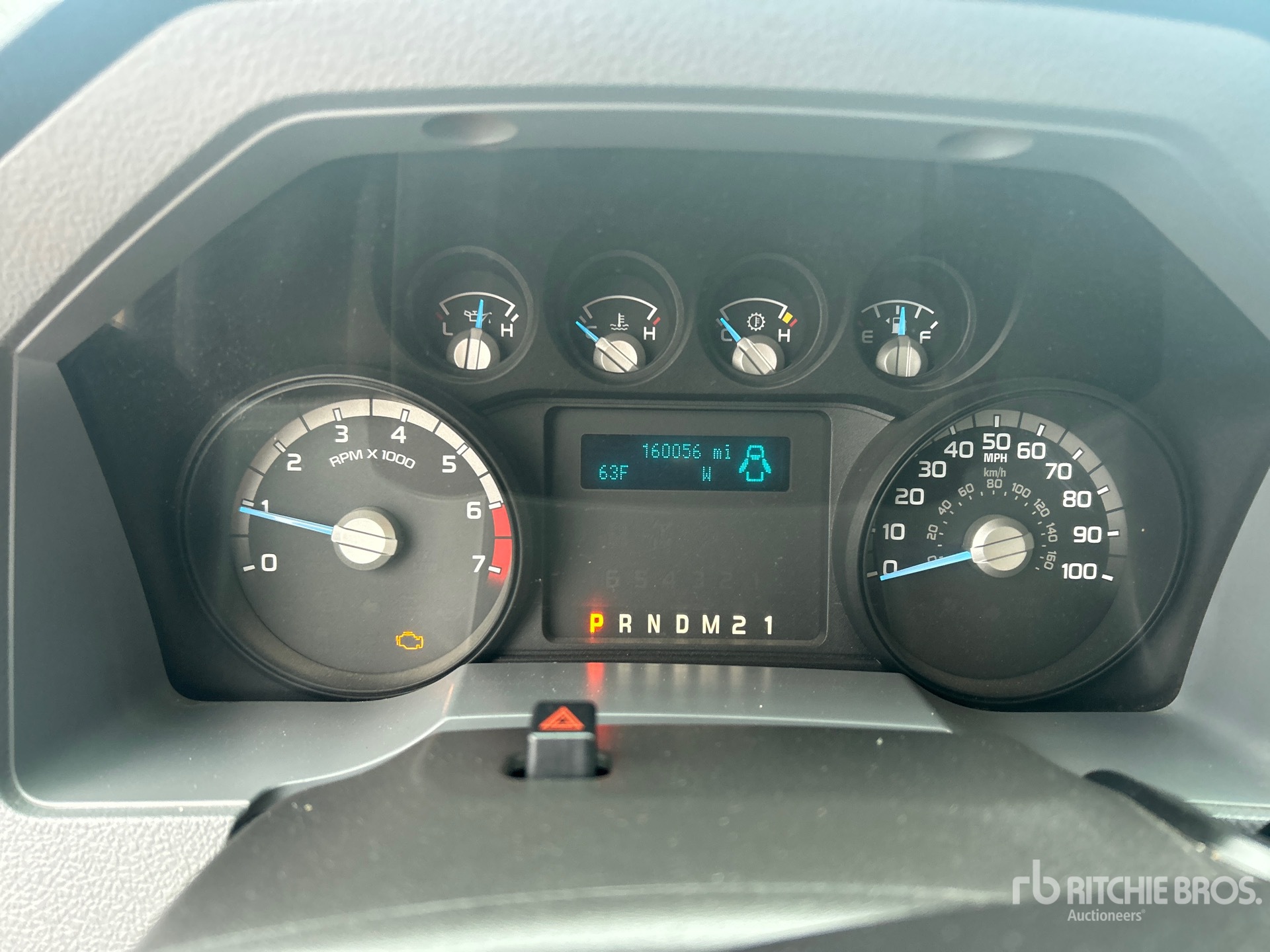 General Appearance with Hour Meter / Odometer