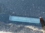 General Appearance with Frame Stamp Serial Number/VIN Photo