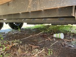 Trailer Chassis with Axle Condition