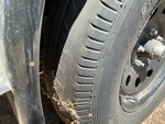 Trailer Chassis with Tire Condition