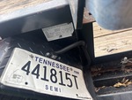 Trailer Chassis with License Plate Light Functional