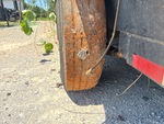 Trailer Chassis with Tire Condition