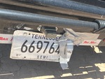 Trailer Chassis with License Plate Light Functional