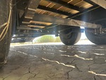 Trailer Chassis with Axle Condition
