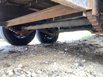 Trailer Chassis with Axle Condition