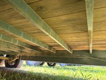 Trailer Chassis with Frame Rails/ Main Beams Condition