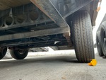 Trailer Chassis with Axle Condition