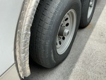 Trailer Chassis with Tire Condition