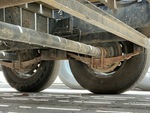 Trailer Chassis with Springs/Hangers Condition