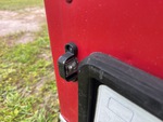 Trailer Chassis with License Plate Light Functional