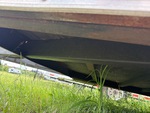 Trailer Chassis with Frame Rails/ Main Beams Condition