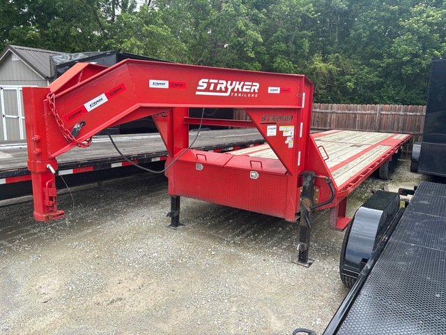 2024 Ascend Industries GN30-16 STDK 30 ft T/A Gooseneck Flatbed Trailer
