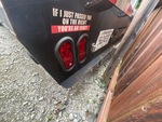 Trailer Chassis with Brake Lights Functional