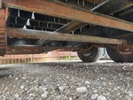 Trailer Chassis with Axle Condition