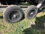 Trailer Chassis with Tire Condition