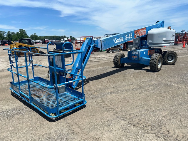 2014 Genie S-45 4WD Diesel Telescopic Boom Lift