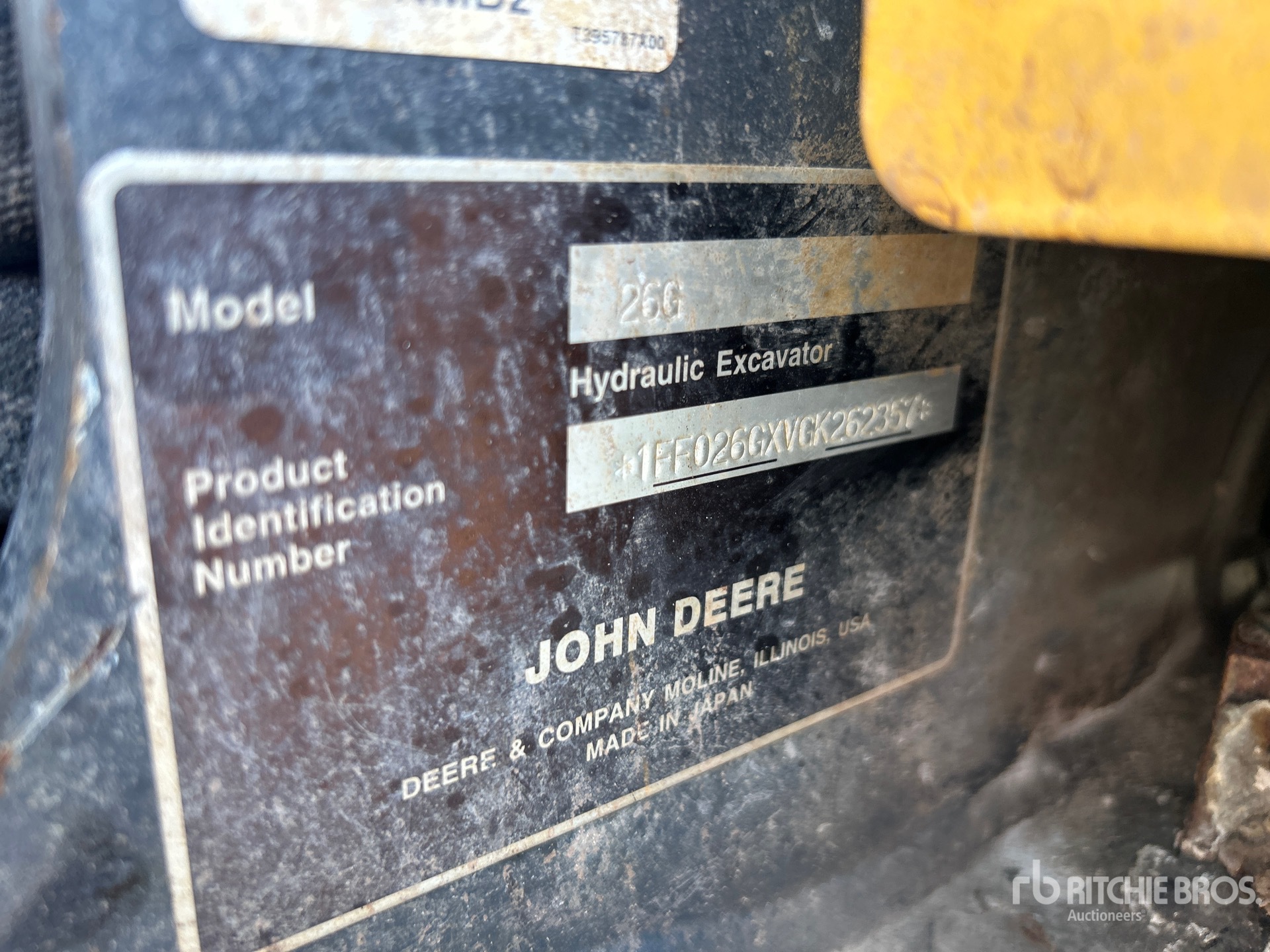 Photo of a 2017 John Deere 26G
