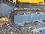 Undercarriage with Left Track Tensioner