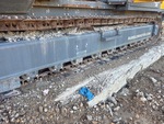 Undercarriage with Left Track Rollers