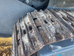 Undercarriage with Left Track Pads