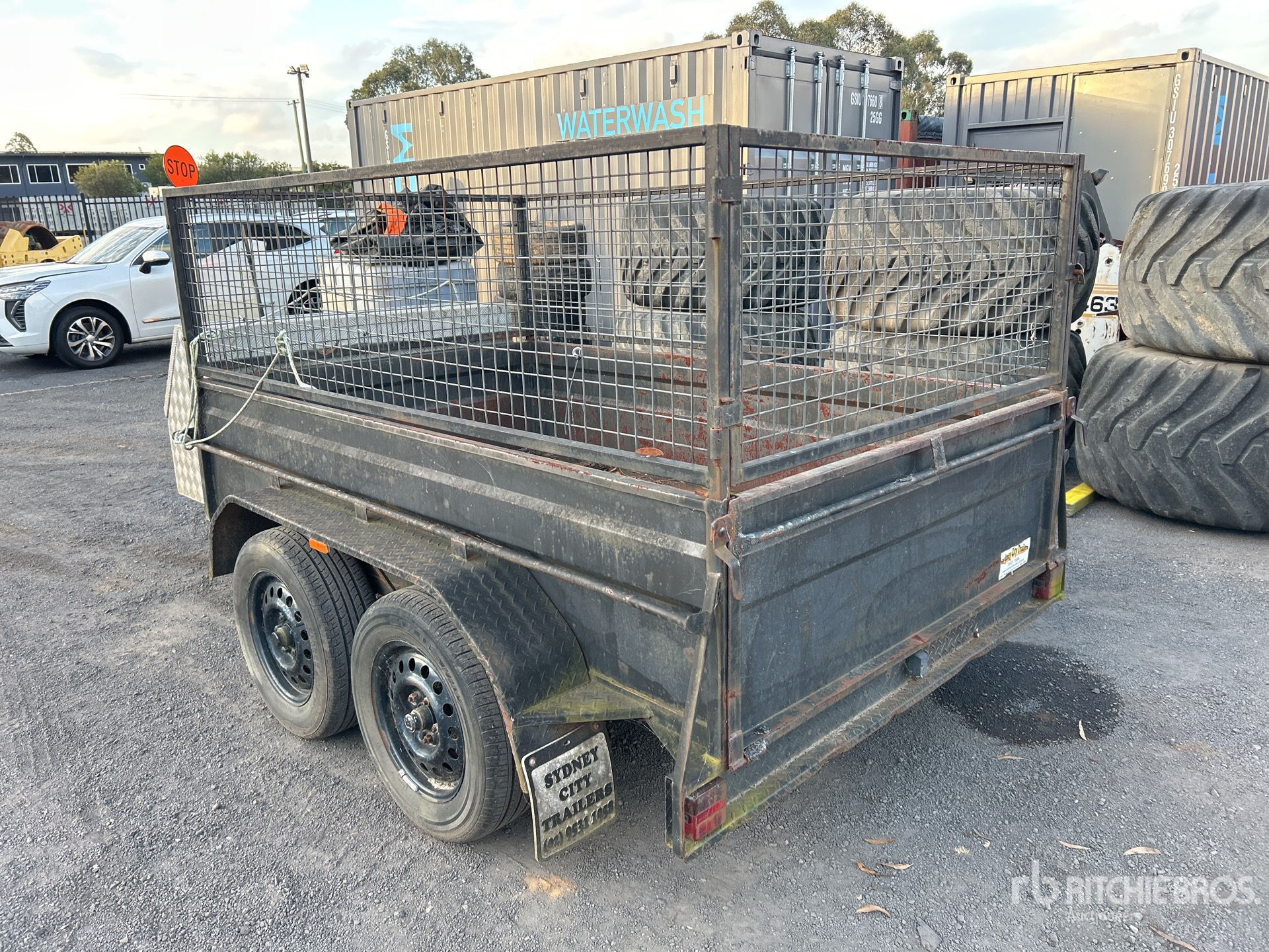 General Appearance with Picture, Left Rear Corner