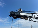 Crane Superstructure with Boom Point Section