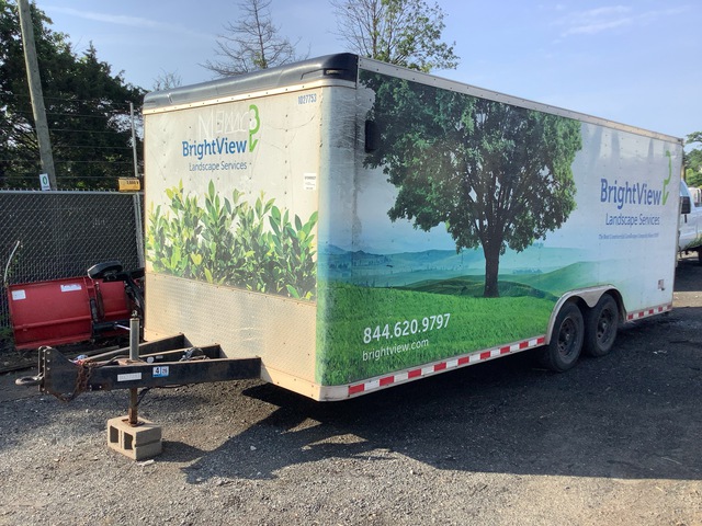 2017 Bravo 20 ft T/A Enclosed Trailer