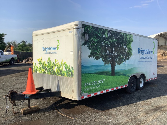 2019 Bravo 20 ft T/A Enclosed Trailer