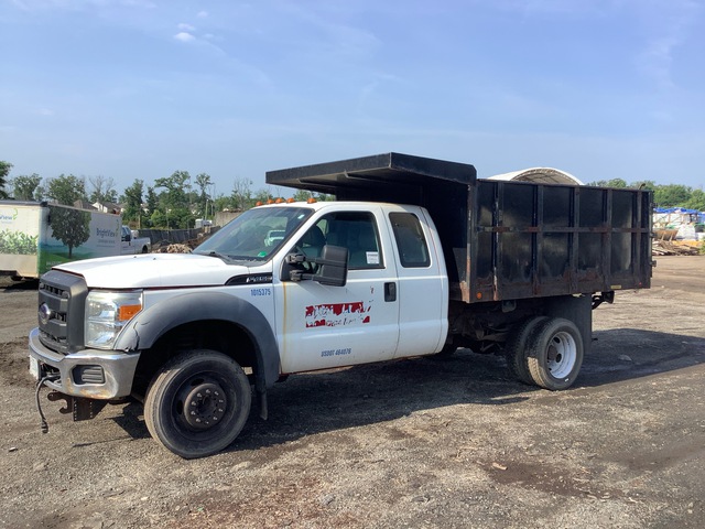 2012 Ford F450 XL 4x2 Plow hookup S/A Dump Truck 2012 Ford F450 XL 4x2 Plow hookup S/A Dump Truck
