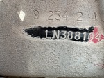 General Appearance with Frame Stamp Serial Number/VIN Photo