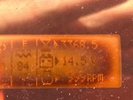 General Appearance with Hour Meter / Odometer
