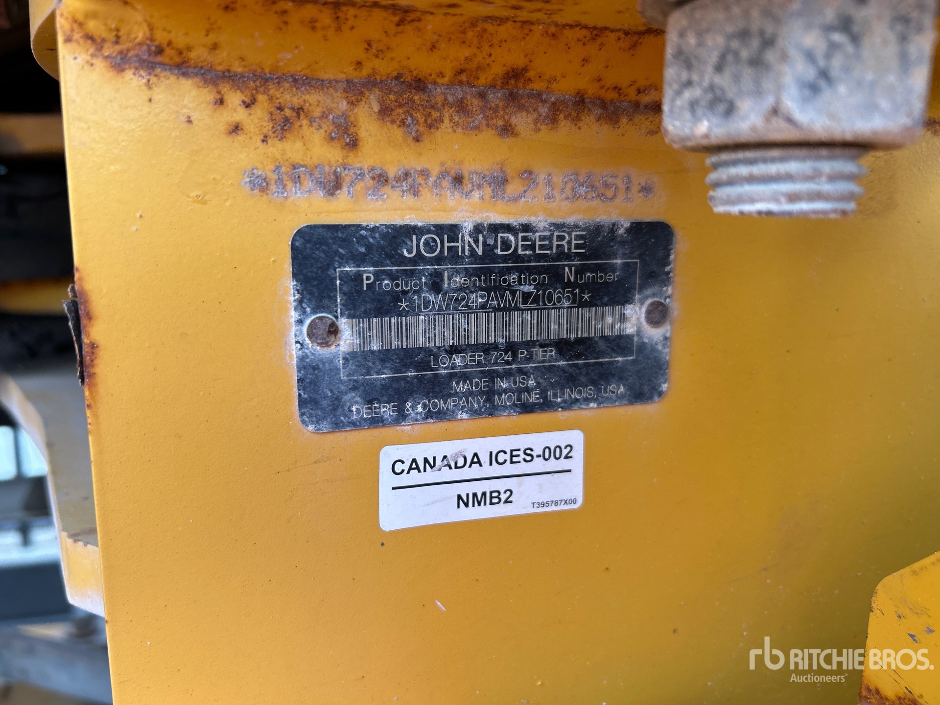 Photo of a 2021 John Deere 724 P-TIER