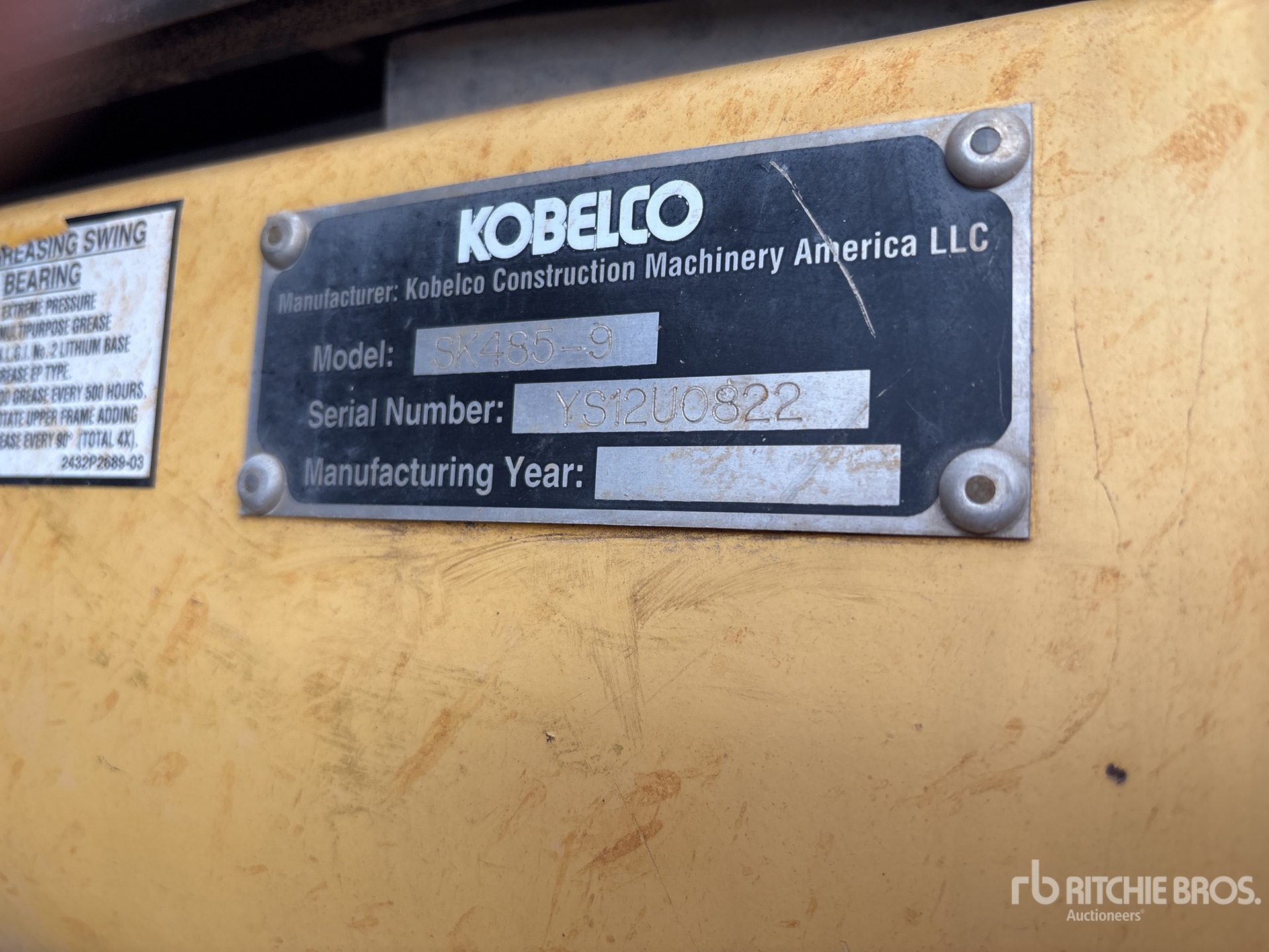 Photo of a  Kobelco SK485-9