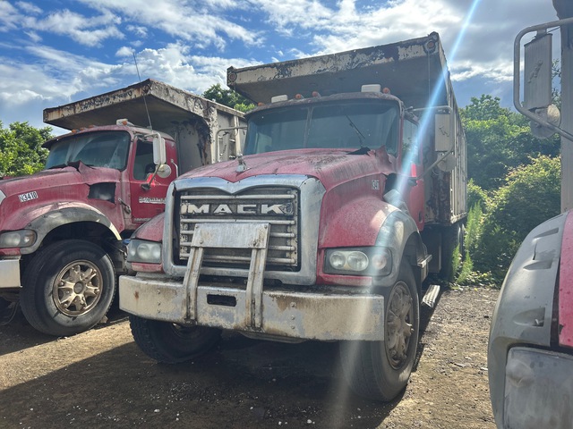 2012 Mack GU713 6x4 T/A Dump Truck (Inoperable)
