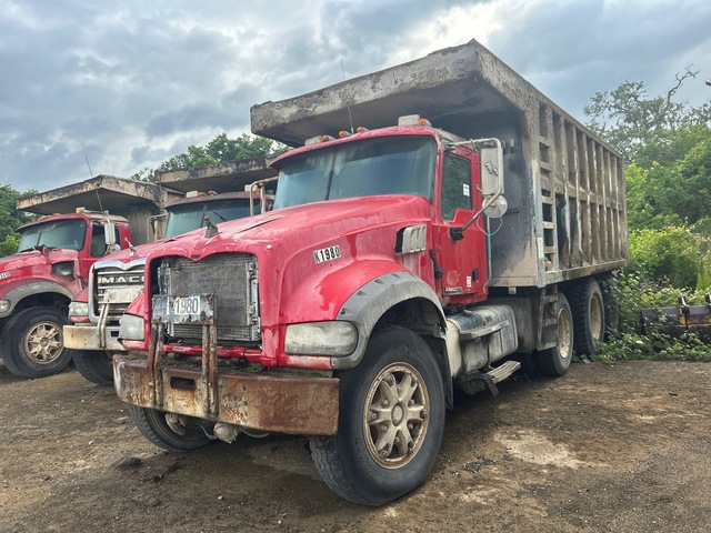 2012 Mack GU713 8x4 Tri/A Dump Truck (Inoperable)
