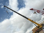 Crane Superstructure with Main Boom Sections