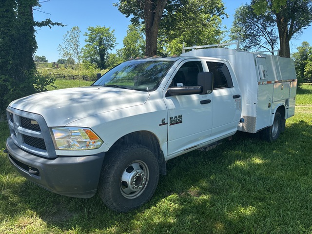2013 Ram 3500 4x4 Crew Cab Utility Truck