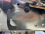 General Appearance with Frame Stamp Serial Number/VIN Photo