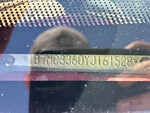General Appearance with Frame Stamp Serial Number/VIN Photo