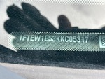 General Appearance with Frame Stamp Serial Number/VIN Photo