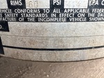 General Appearance with Frame Stamp Serial Number/VIN Photo