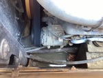 Engine with A/C Compressor