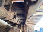 Undercarriage with Left Track Bushings